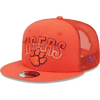 NCAA Clemson Tigers Grade Trucker 9FIFTY Snapback Hat