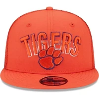 NCAA Clemson Tigers Grade Trucker 9FIFTY Snapback Hat