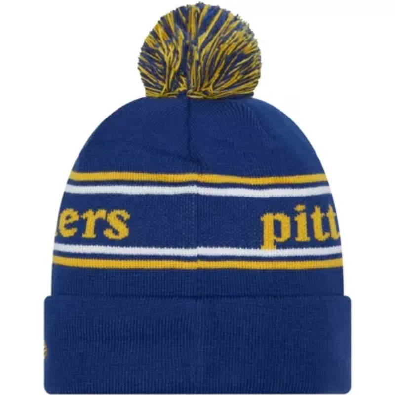 NCAA Pitt Panthers Marquee Cuffed Knit Hat with Pom