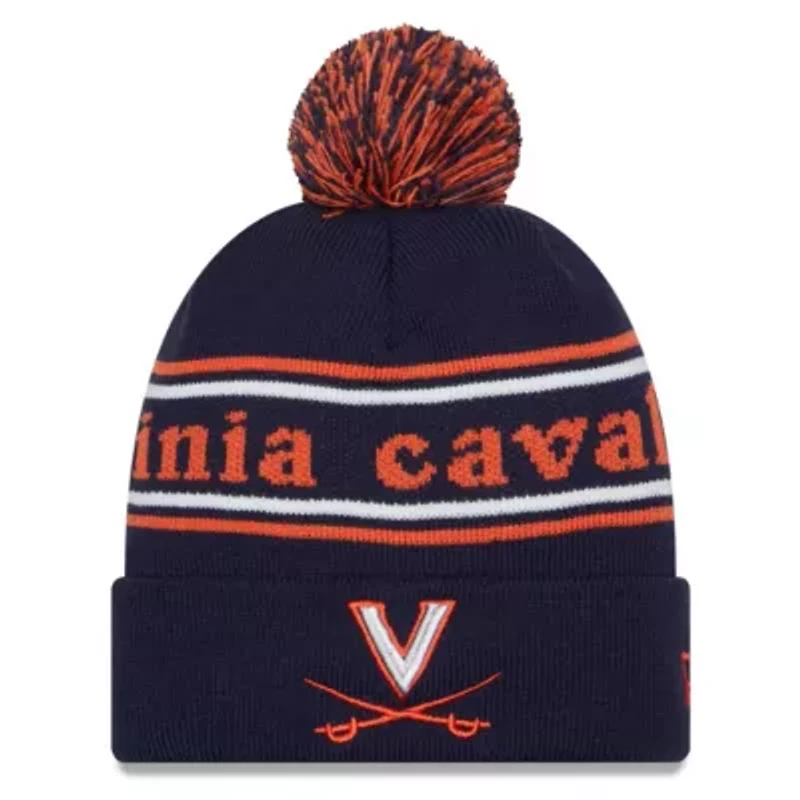 NCAA Virginia Cavaliers Marquee Cuffed Knit Hat with Pom
