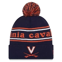 NCAA Virginia Cavaliers Marquee Cuffed Knit Hat with Pom
