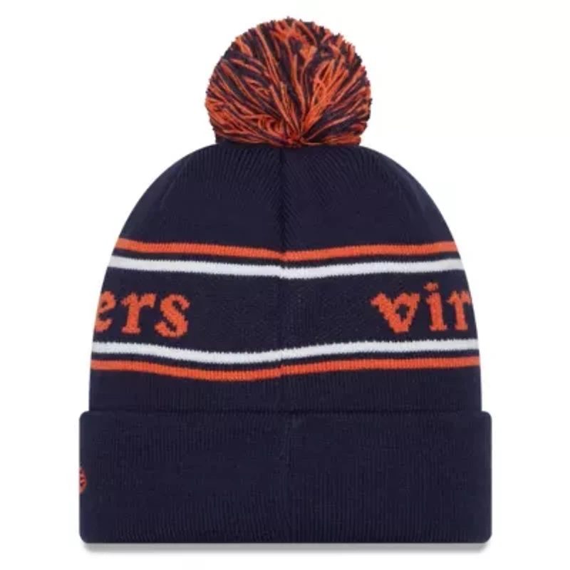 NCAA Virginia Cavaliers Marquee Cuffed Knit Hat with Pom