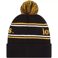 NCAA Iowa Hawkeyes Marquee Cuffed Knit Hat with Pom