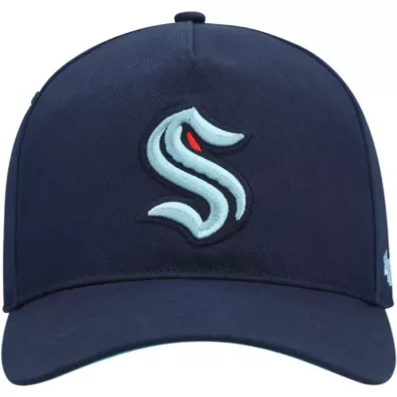 NHL Deep Sea Seattle Kraken Primary Hitch Snapback Hat