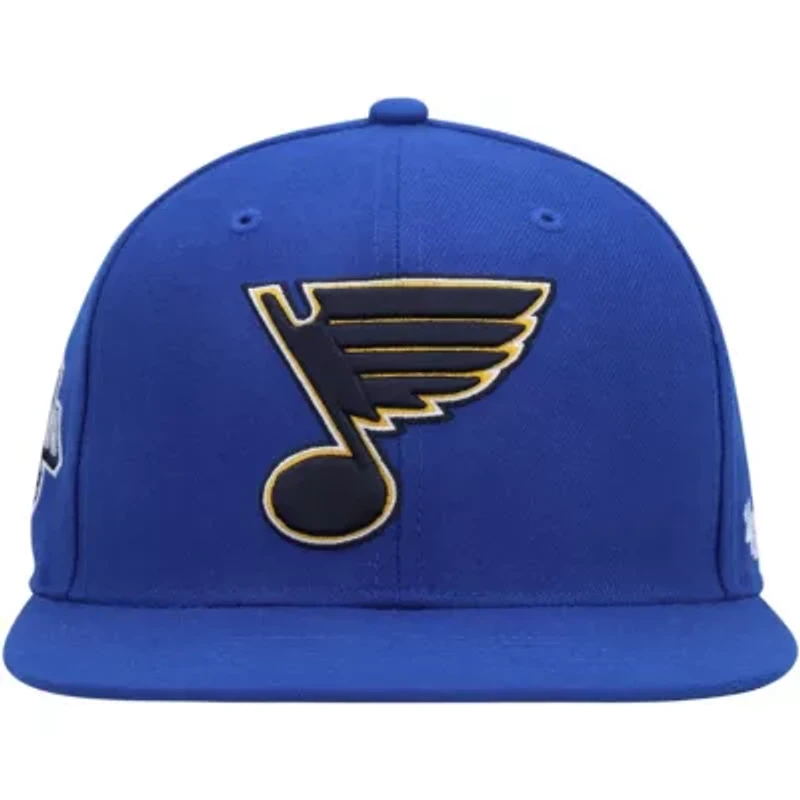 NHL St. Louis Blues Sure Shot Captain Snapback Hat