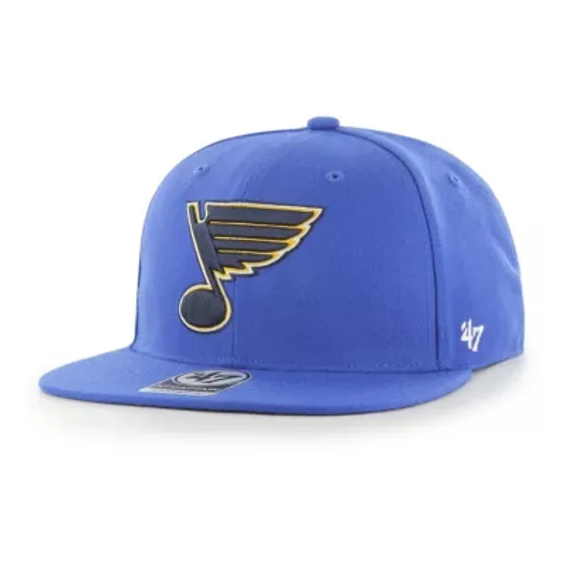 NHL St. Louis Blues Sure Shot Captain Snapback Hat