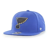 NHL St. Louis Blues Sure Shot Captain Snapback Hat