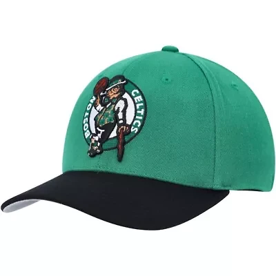 NBA Kelly Green/Black Boston Celtics MVP Team Two-Tone 2.0 Stretch-Snapback Hat