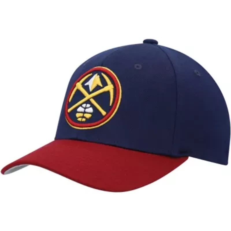 NBA Navy/Red Denver Nuggets MVP Team Two-Tone 2.0 Stretch-Snapback Hat