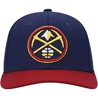 NBA Navy/Red Denver Nuggets MVP Team Two-Tone 2.0 Stretch-Snapback Hat