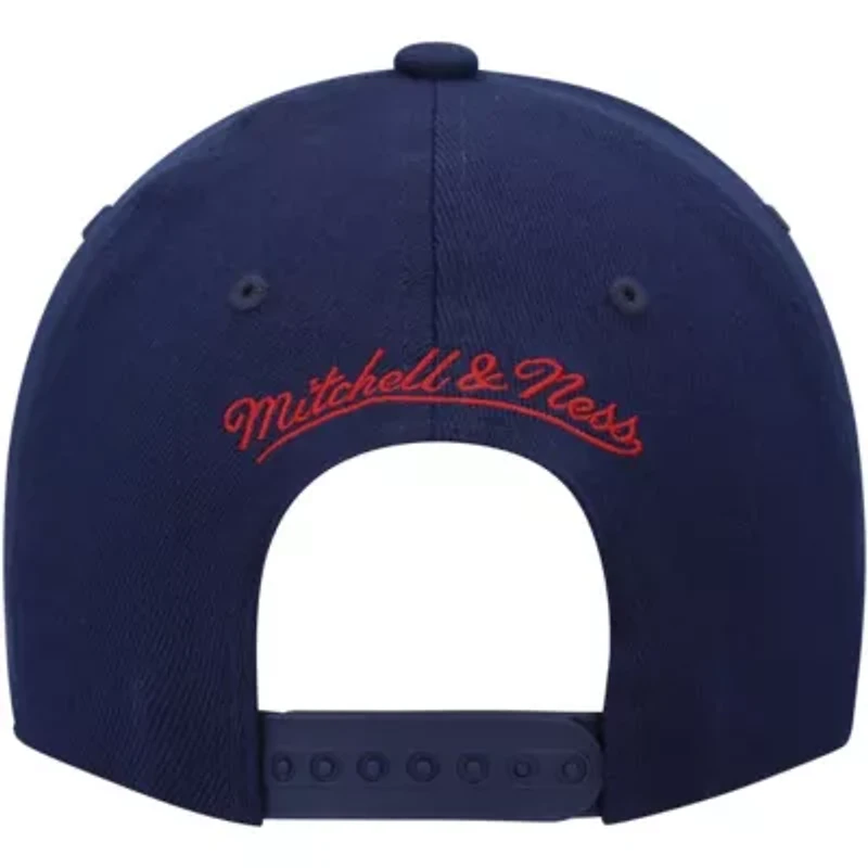 NBA Navy/Red Denver Nuggets MVP Team Two-Tone 2.0 Stretch-Snapback Hat