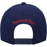 NBA Navy/Red Denver Nuggets MVP Team Two-Tone 2.0 Stretch-Snapback Hat