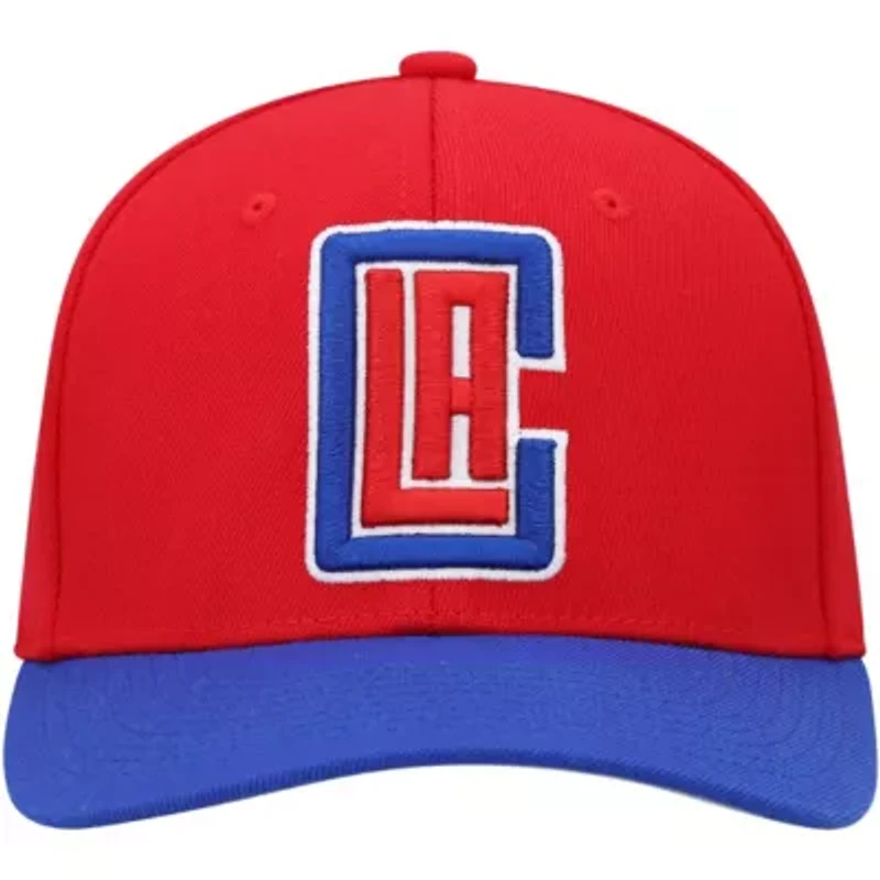 Los Angeles Clippers NBA Red/Royal LA Clippers MVP Team Two-Tone 2.0 Stretch-Snapback Hat
