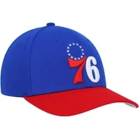 NBA Royal/Red Philadelphia 76ers MVP Team Two-Tone 2.0 Stretch-Snapback Hat