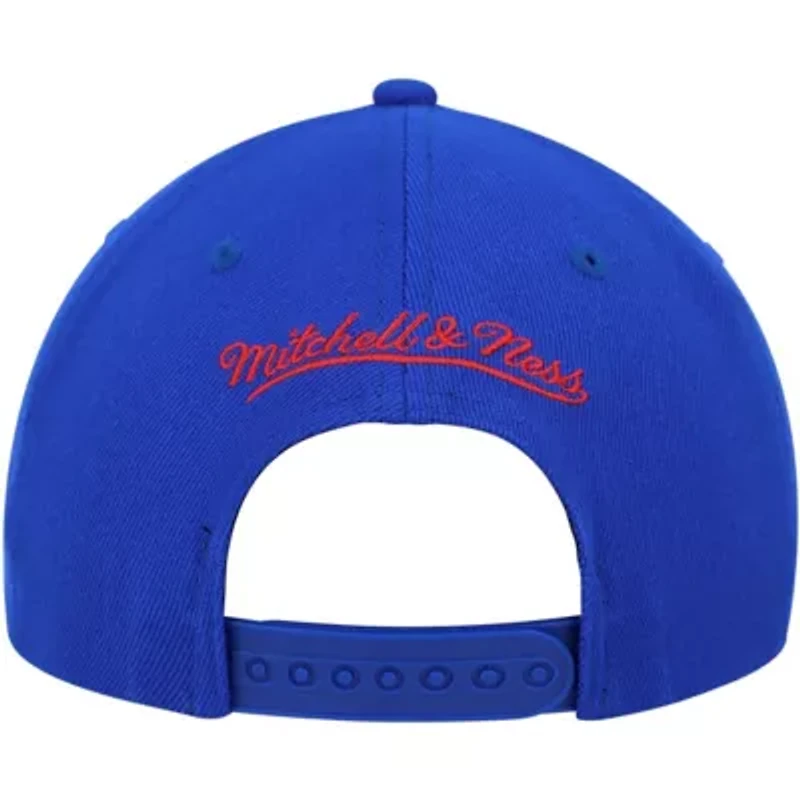 NBA Royal/Red Philadelphia 76ers MVP Team Two-Tone 2.0 Stretch-Snapback Hat