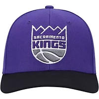 NBA Purple/Black Sacramento Kings MVP Team Two-Tone 2.0 Stretch-Snapback Hat