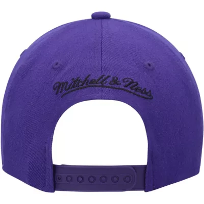 NBA Purple/Black Sacramento Kings MVP Team Two-Tone 2.0 Stretch-Snapback Hat