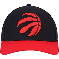 NBA Black/Red Toronto Raptors MVP Team Two-Tone 2.0 Stretch-Snapback Hat