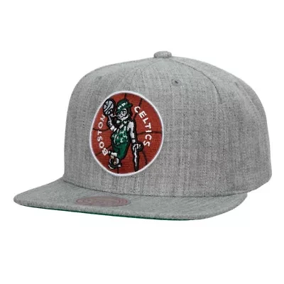 NBA Heather Boston Celtics Hardwood Classics 2.0 Snapback Hat