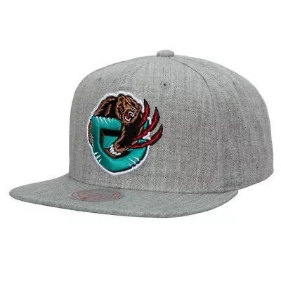 Hardwood Classic Teams Heather Vancouver Grizzlies Hardwood Classics 2.0 Snapback Hat
