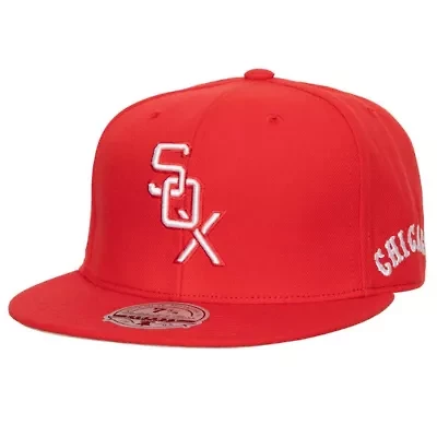 Chicago White Sox MLB Red/ Bases Loaded Fitted Hat