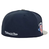 MLB Navy/Gray New York Yankees Bases Loaded Fitted Hat