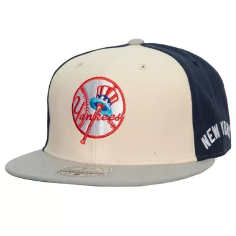MLB Cream/Gray New York Yankees Yankee Stadium 50th Anniversary Fitted Hat