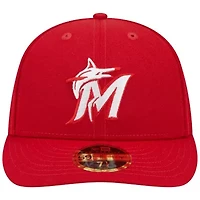 MLB Miami Marlins Low 59FIFTY Fitted Hat