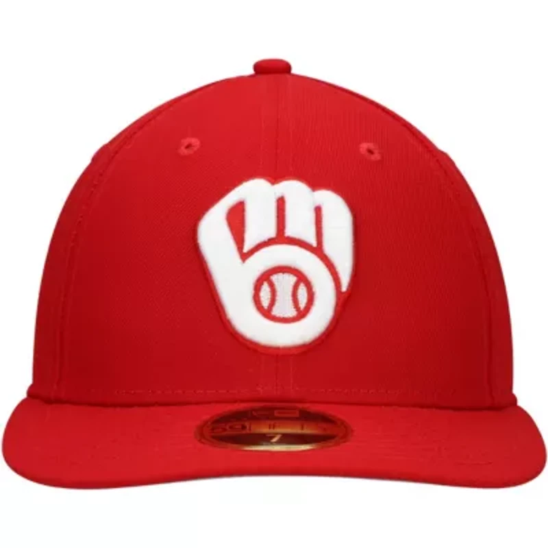 MLB Milwaukee Brewers Low 59FIFTY Fitted Hat