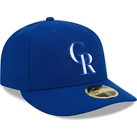 MLB Colorado Rockies Logo Low 59FIFTY Fitted Hat
