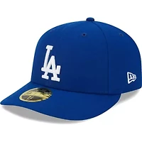 MLB Los Angeles Dodgers Logo Low 59FIFTY Fitted Hat