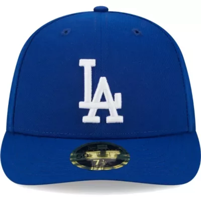 MLB Los Angeles Dodgers Logo Low 59FIFTY Fitted Hat