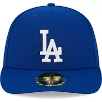 MLB Los Angeles Dodgers Logo Low 59FIFTY Fitted Hat