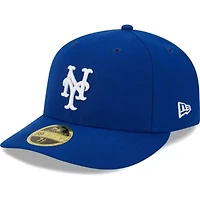 MLB New York Mets Logo Low 59FIFTY Fitted Hat