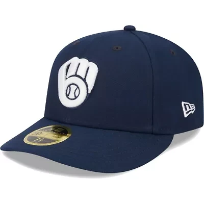 MLB Milwaukee Brewers Oceanside Low 59FIFTY Fitted Hat