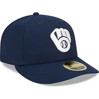 MLB Milwaukee Brewers Oceanside Low 59FIFTY Fitted Hat