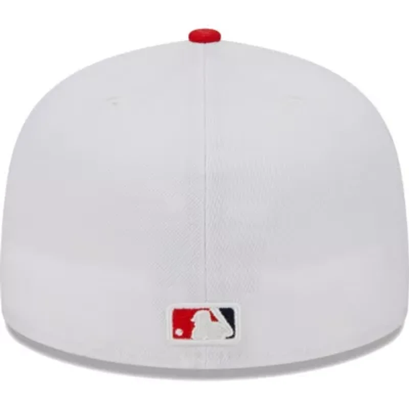 MLB White/Red St. Louis Cardinals Optic 59FIFTY Fitted Hat