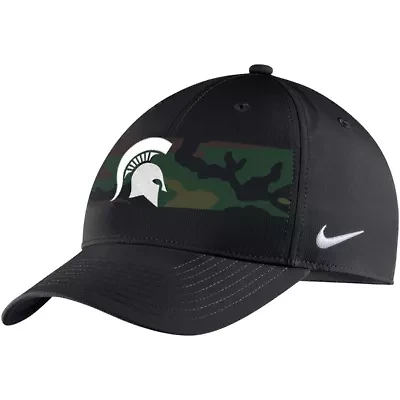 NCAA Nike Michigan State Spartans Military Pack Legacy91 Adjustable Hat