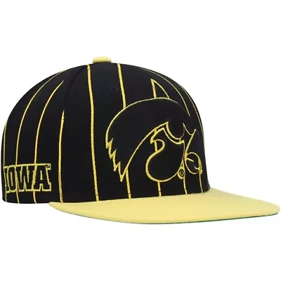 NCAA Iowa Hawkeyes Team Pinstripe Snapback Hat