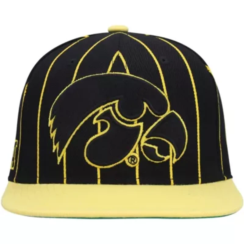 NCAA Iowa Hawkeyes Team Pinstripe Snapback Hat