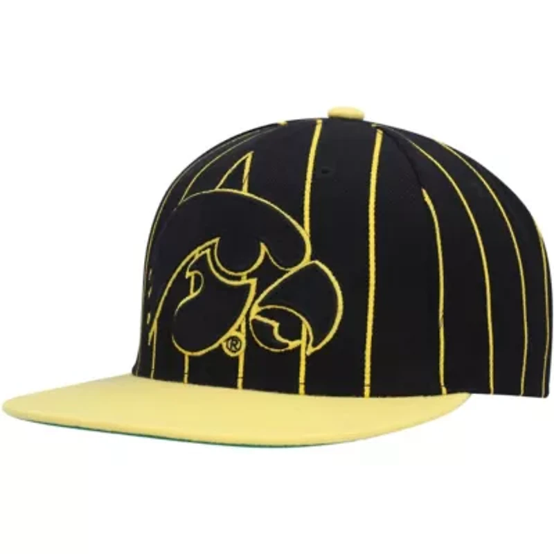 NCAA Iowa Hawkeyes Team Pinstripe Snapback Hat