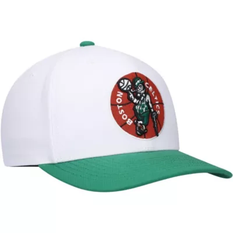 NBA White/Green Boston Celtics Hardwood Classics Core 2-Tone 2.0 Pro Snapback Hat