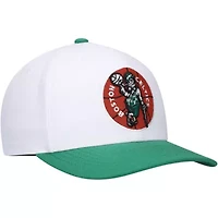 NBA White/Green Boston Celtics Hardwood Classics Core 2-Tone 2.0 Pro Snapback Hat