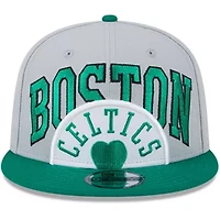NBA Gray/Kelly Boston Celtics Tip-Off Two-Tone 9FIFTY Snapback Hat