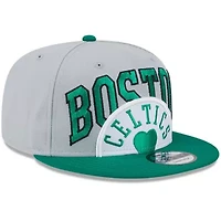 NBA Gray/Kelly Boston Celtics Tip-Off Two-Tone 9FIFTY Snapback Hat