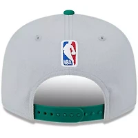 NBA Gray/Kelly Boston Celtics Tip-Off Two-Tone 9FIFTY Snapback Hat
