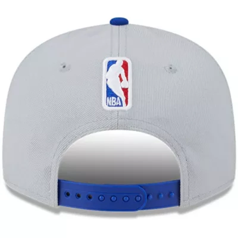 NBA Gray/Blue New York Knicks Tip-Off Two-Tone 9FIFTY Snapback Hat