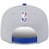 NBA Gray/Blue New York Knicks Tip-Off Two-Tone 9FIFTY Snapback Hat