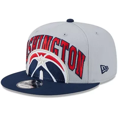NBA Gray/Navy Washington Wizards Tip-Off Two-Tone 9FIFTY Snapback Hat