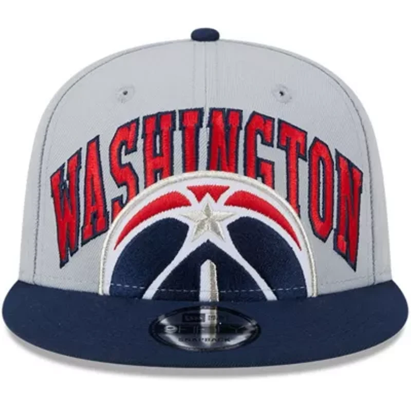 NBA Gray/Navy Washington Wizards Tip-Off Two-Tone 9FIFTY Snapback Hat